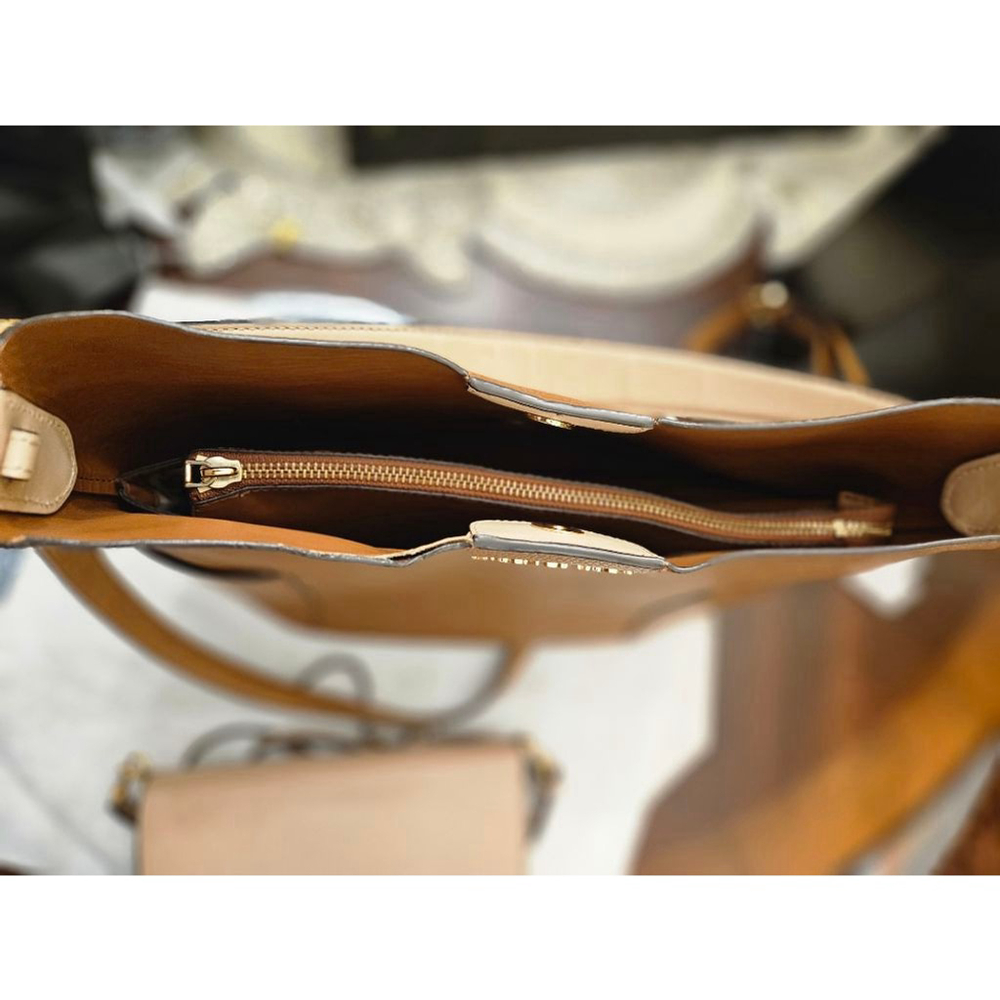Michael Kors Brown Leather Shoulder Bag - Picture 11 of 15